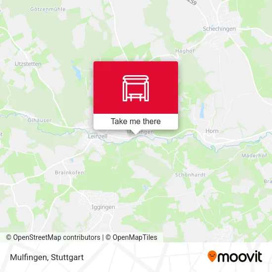 Карта Mulfingen