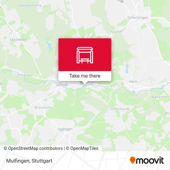 Карта Mulfingen