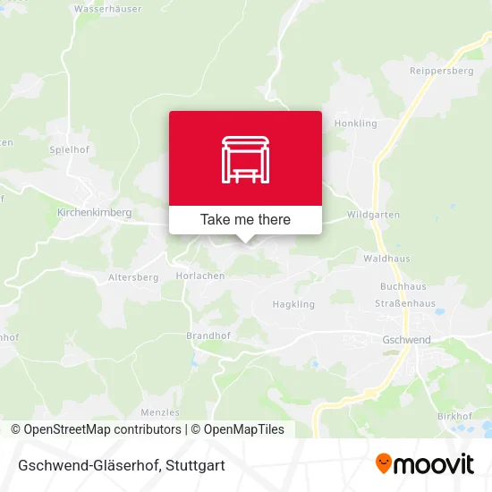 Карта Gschwend-Gläserhof