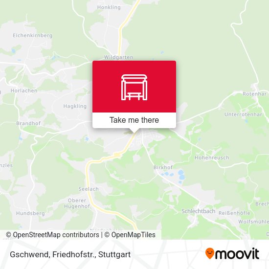 Gschwend, Friedhofstr. map