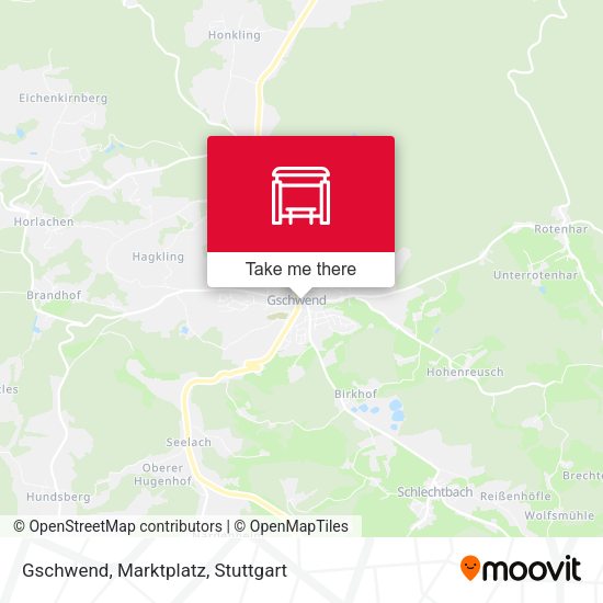 Gschwend, Marktplatz map