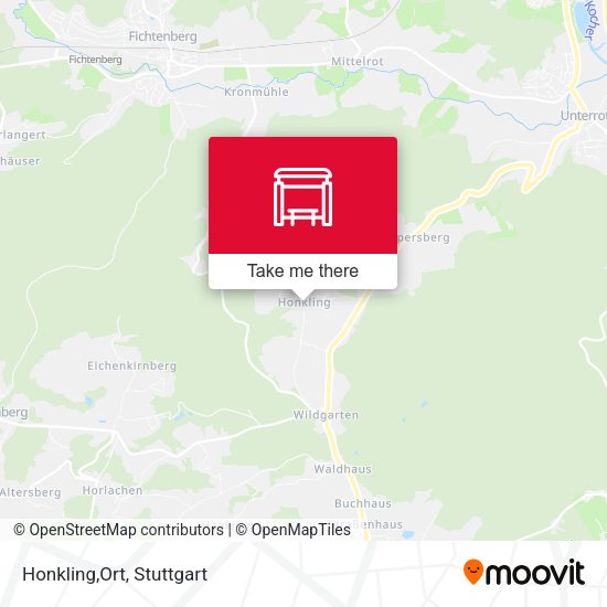 Карта Honkling,Ort