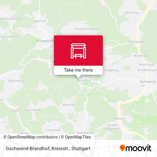 Gschwend-Brandhof, Kreisstr. map