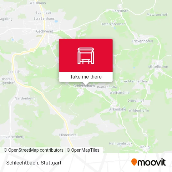 Карта Schlechtbach