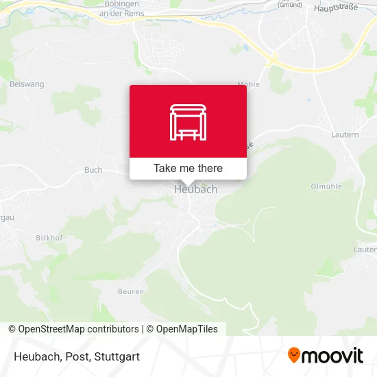 Карта Heubach, Post