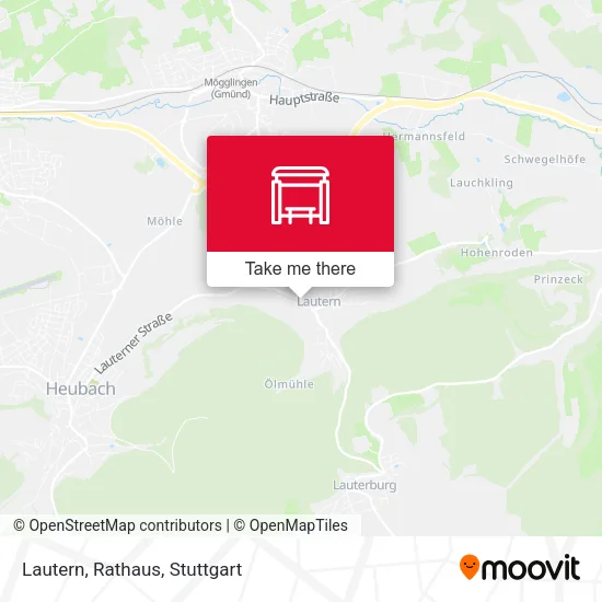 Lautern, Rathaus map