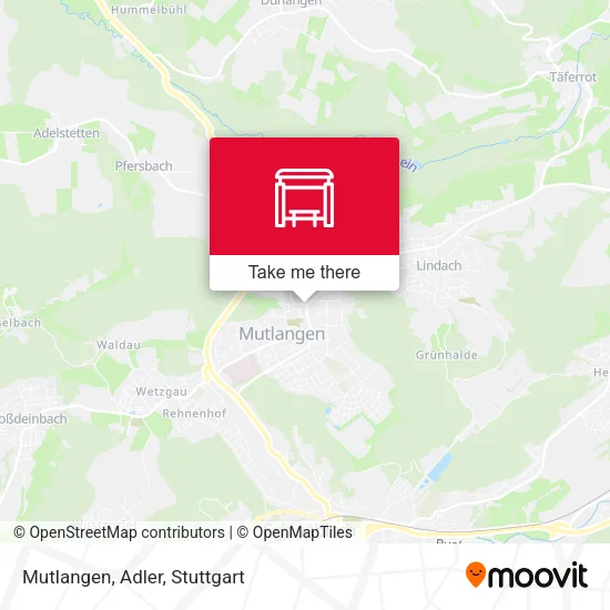 Карта Mutlangen, Adler