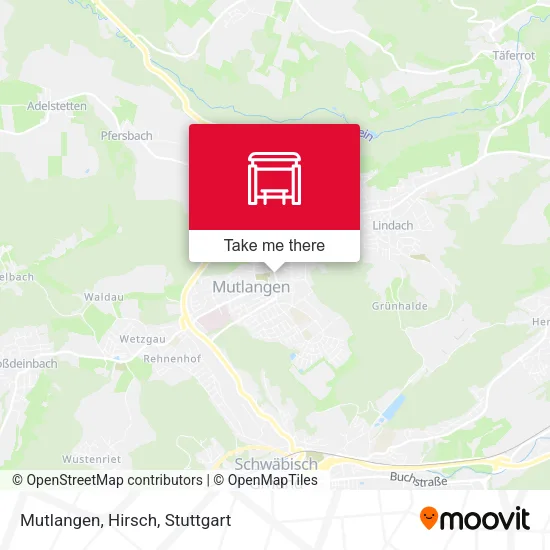 Карта Mutlangen, Hirsch