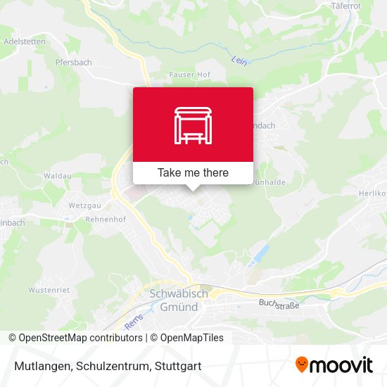 Mutlangen, Schulzentrum map
