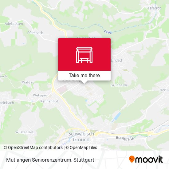 Mutlangen Seniorenzentrum map