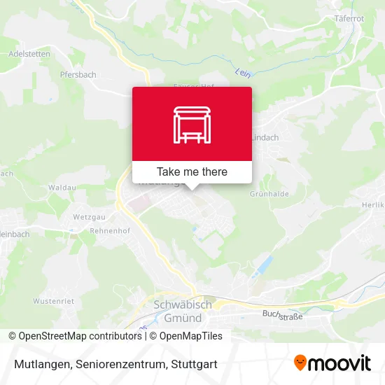 Карта Mutlangen, Seniorenzentrum