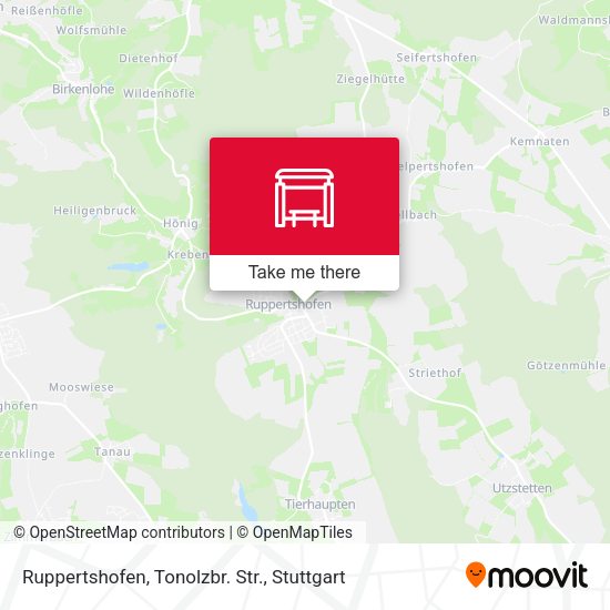 Ruppertshofen, Tonolzbr. Str. map