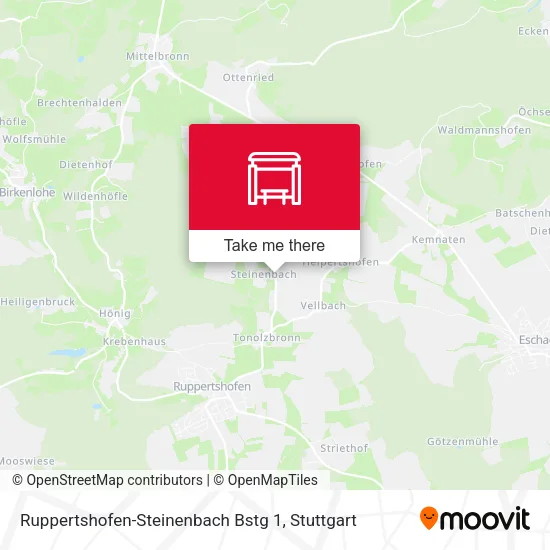 Карта Ruppertshofen-Steinenbach Bstg 1
