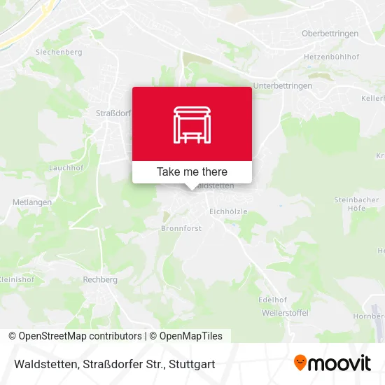 Карта Waldstetten, Straßdorfer Str.