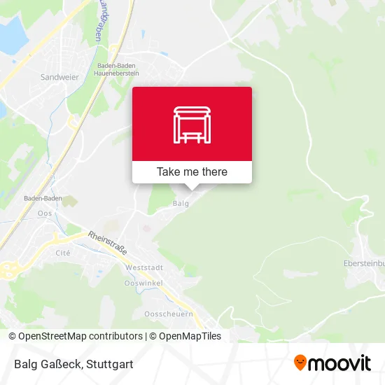 Карта Balg Gaßeck