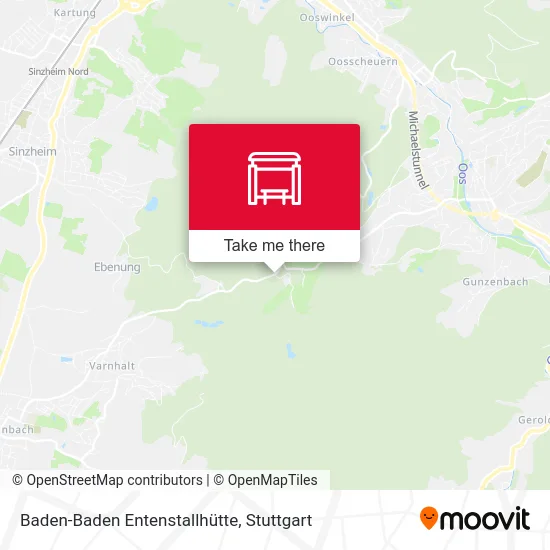 Карта Baden-Baden Entenstallhütte