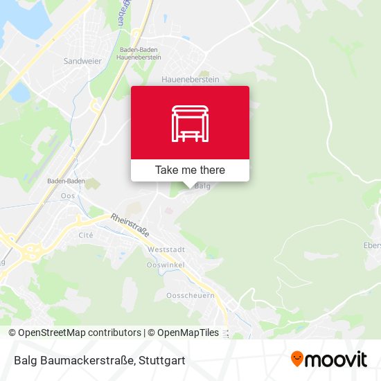 Карта Balg Baumackerstraße