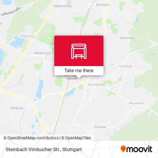 Карта Steinbach Vimbucher Str.