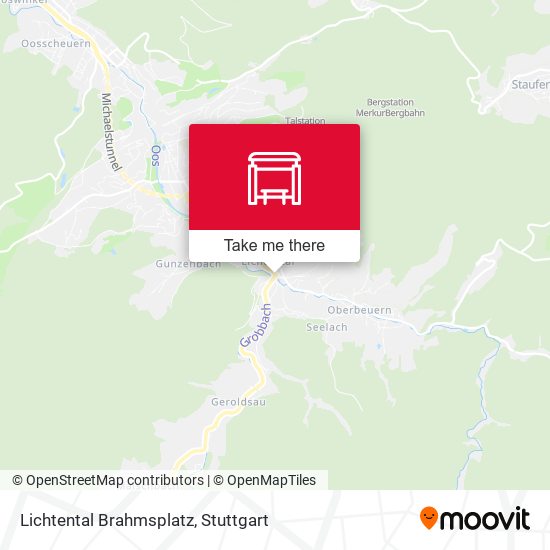 Lichtental Brahmsplatz map