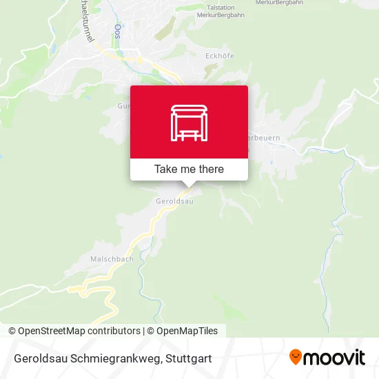 Карта Geroldsau Schmiegrankweg