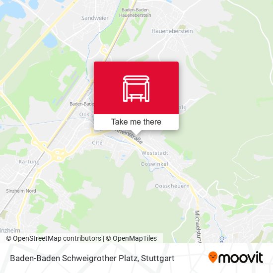 Baden-Baden Schweigrother Platz map