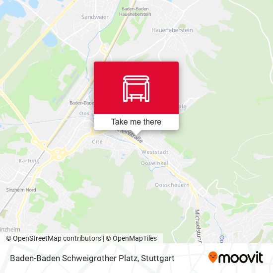 Baden-Baden Schweigrother Platz map