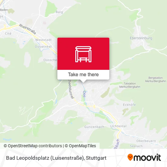Bad Leopoldsplatz (Luisenstraße) map