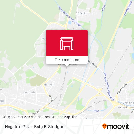 Карта Hagsfeld Pfizer Bstg B