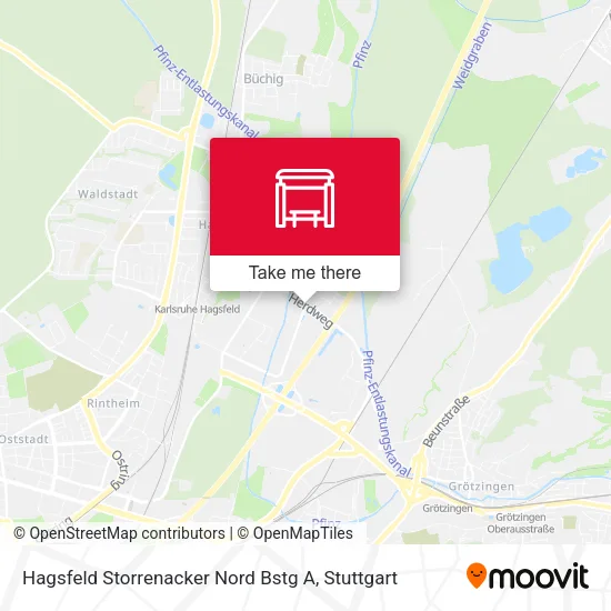 Карта Hagsfeld Storrenacker Nord Bstg A