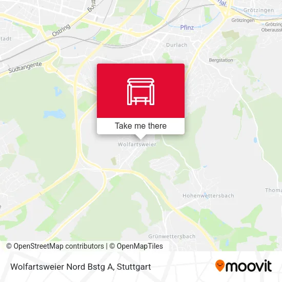 Карта Wolfartsweier Nord Bstg A