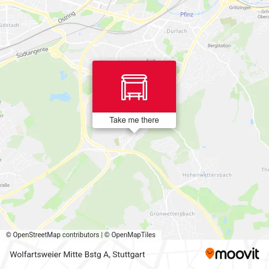 Карта Wolfartsweier Mitte Bstg A