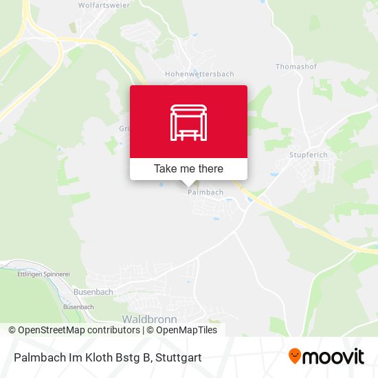 Карта Palmbach Im Kloth Bstg B