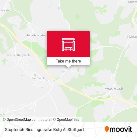 Stupferich Rieslingstraße Bstg A map