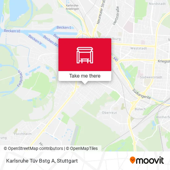 Карта Karlsruhe Tüv Bstg A