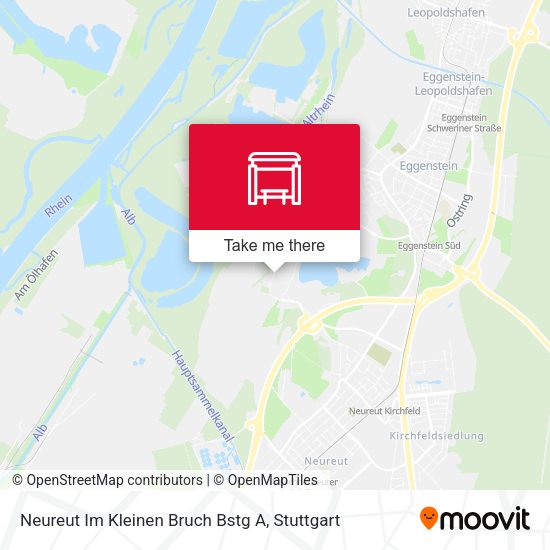 Neureut Im Kleinen Bruch Bstg A map