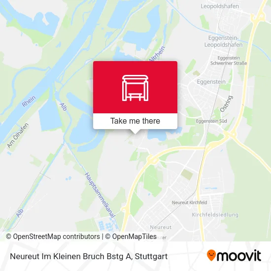 Карта Neureut Im Kleinen Bruch Bstg A