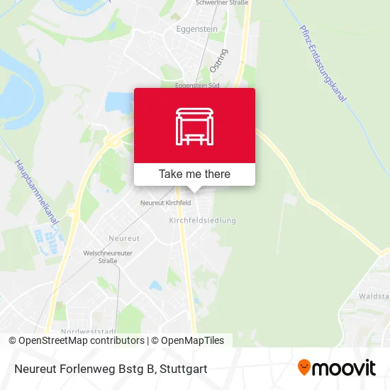 Карта Neureut Forlenweg Bstg B