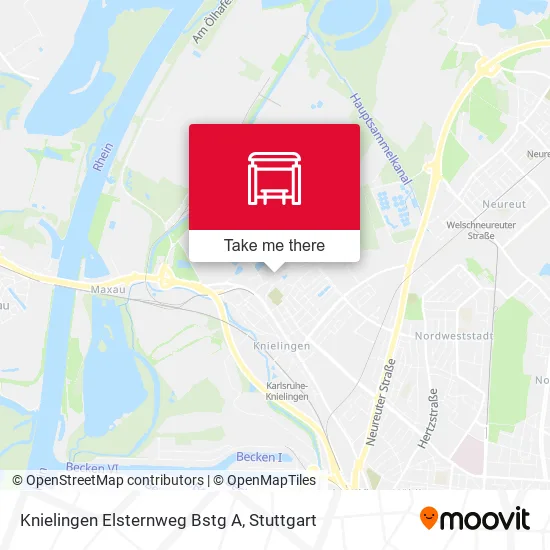 Карта Knielingen Elsternweg Bstg A