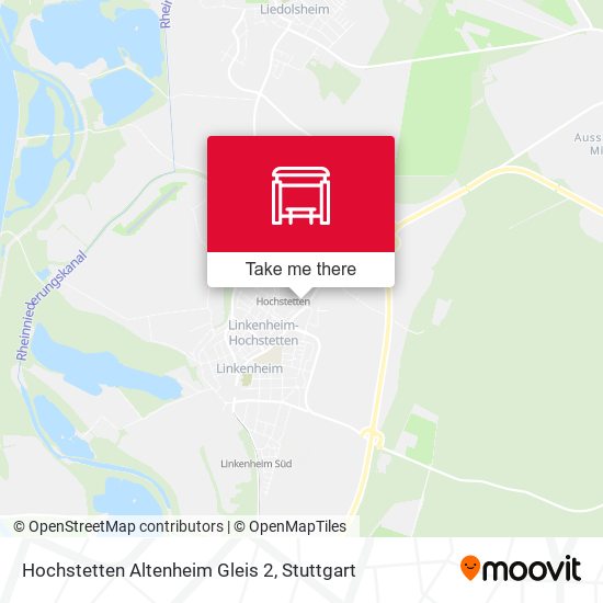 Hochstetten Altenheim Gleis 2 map