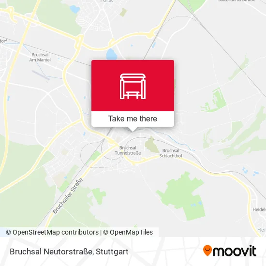 Карта Bruchsal Neutorstraße