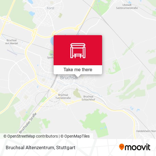 Карта Bruchsal Altenzentrum