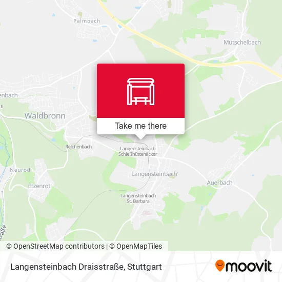 Карта Langensteinbach Draisstraße