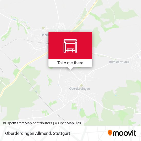 Oberderdingen Allmend map