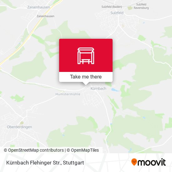 Kürnbach Flehinger Str. map