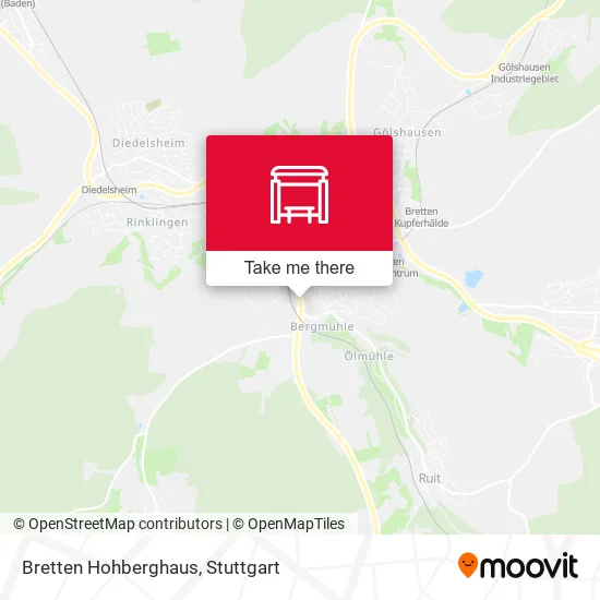 Карта Bretten Hohberghaus
