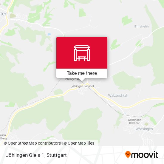 Jöhlingen Gleis 1 map