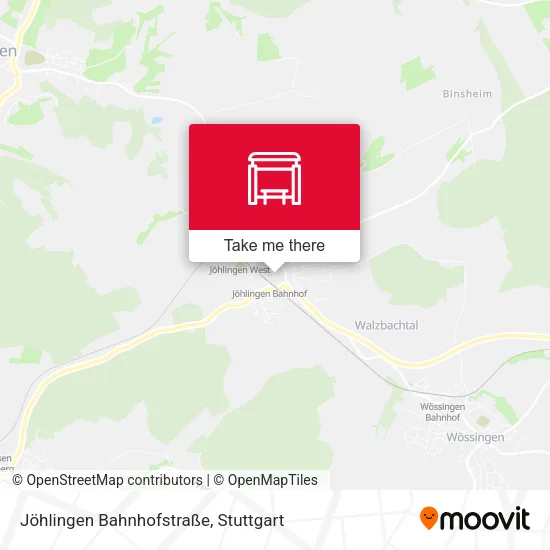 Карта Jöhlingen Bahnhofstraße