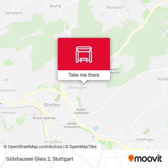 Карта Gölshausen Gleis 2