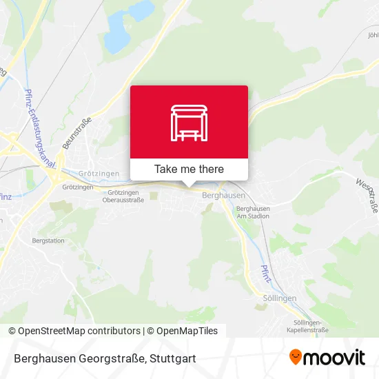 Карта Berghausen Georgstraße