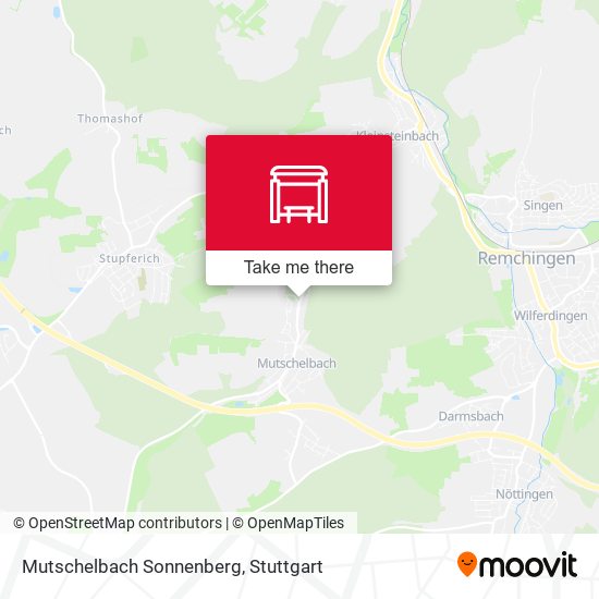 Карта Mutschelbach Sonnenberg